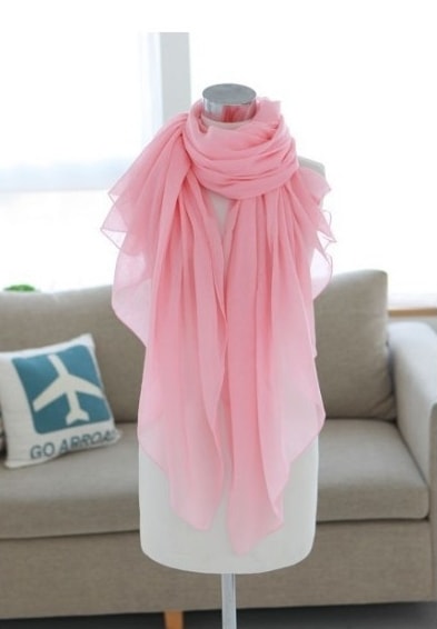 Scarves Korea Import JY58253 Pink