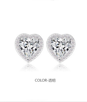 Anting Crystal Swarovski JY58265 Silver