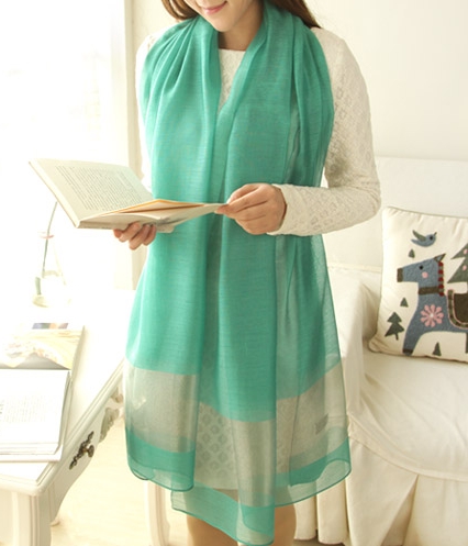 Pashmina Silk Import JY58267 Green