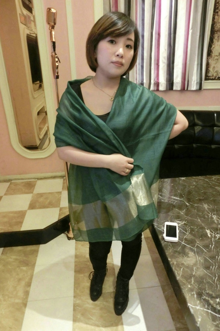 Pashmina Silk Import JY58268 Black