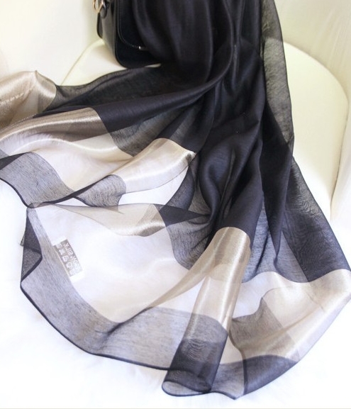 Pashmina Silk Import JY58268 Black