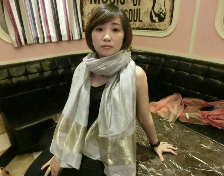 Pashmina Silk Import JY58270 Gray