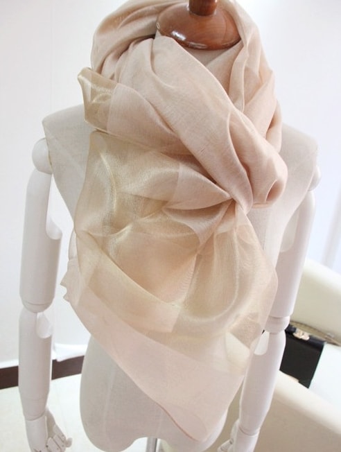 Pashmina Silk Import JY58272 Beige