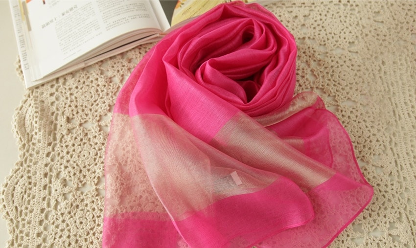 Pashmina Silk Import JY58273 Pink