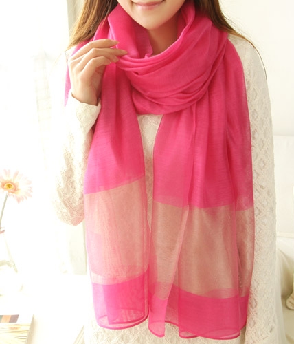 Pashmina Silk Import JY58273 Pink