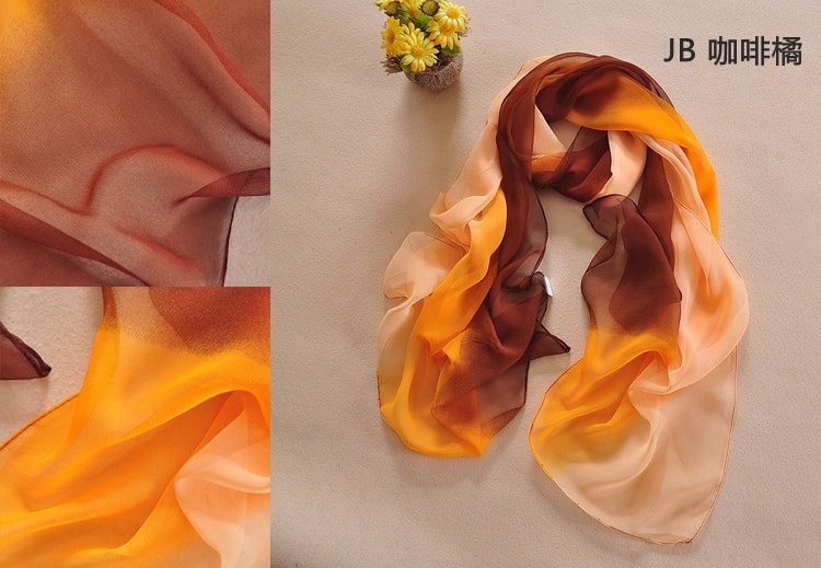 Gradient Shawl JY58279 Brown