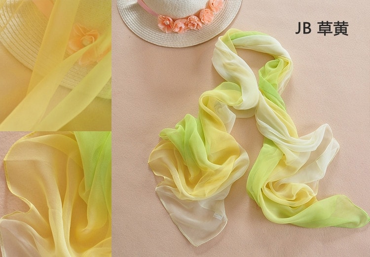 Gradient Shawl JY58282 Lime Green