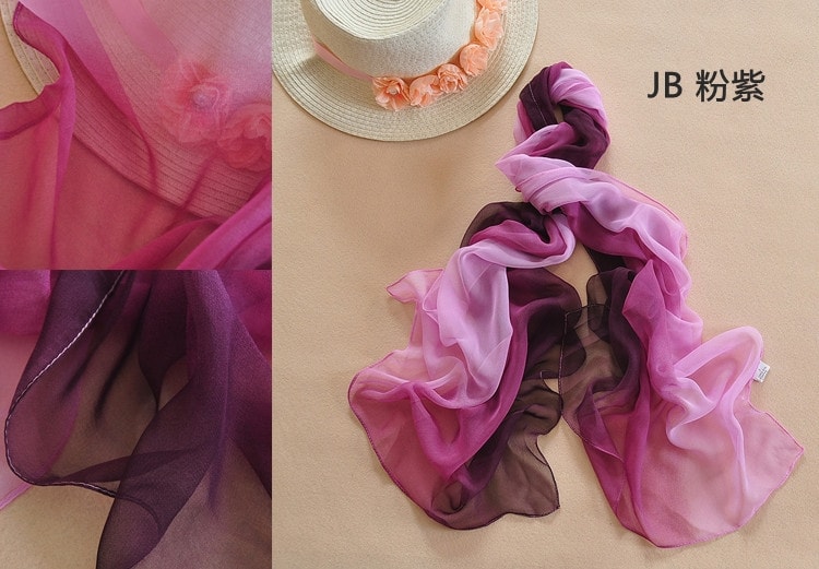 Gradient Shawl JY58286 Purple