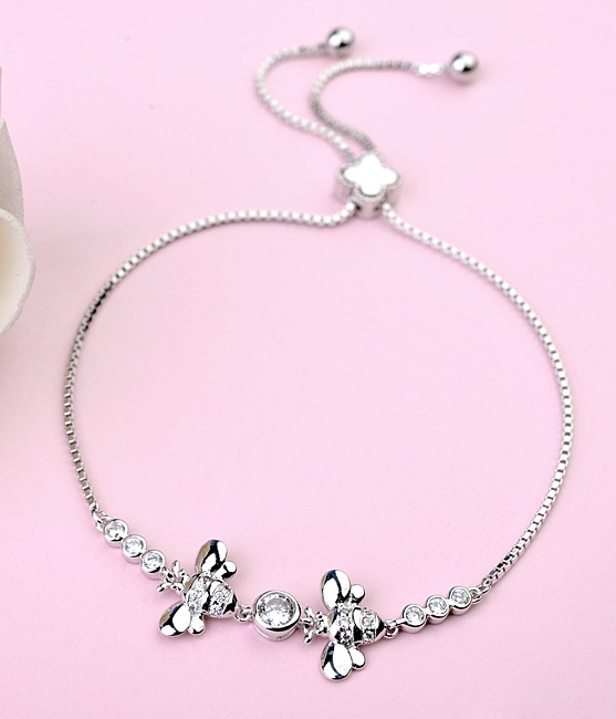 Gelang Kaki Import JY58334 Silver