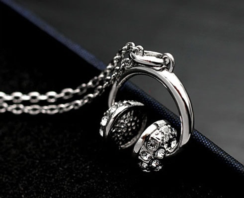 Kalung Headset Import JY58349 Silver