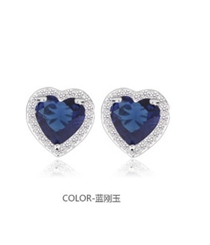 Anting Swarovski Import JY58355 Blue