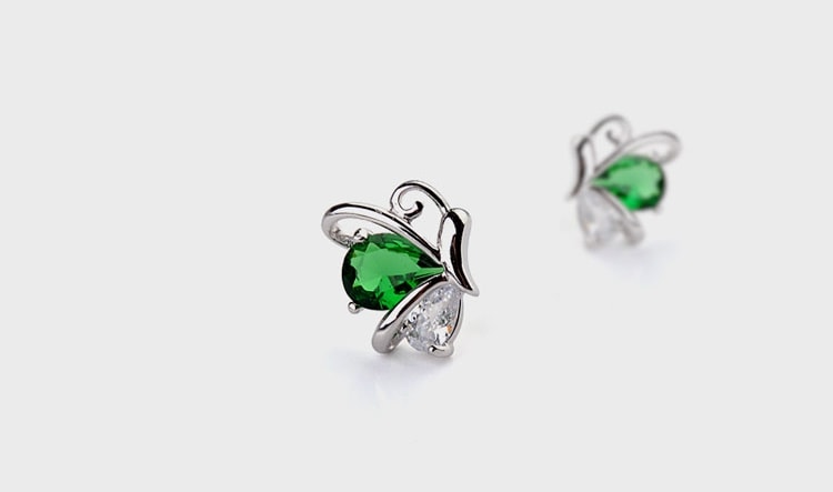 Anting Swarovski Import JY58356 Green