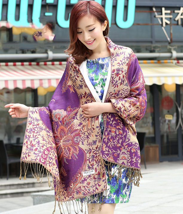 Premium Pashmina Korea JY58379 Purple