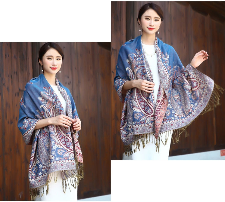 High Quality Syal Import JY58391 Lake Blue