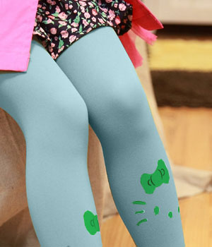 Kids Legging Import KD15 Sky Blue