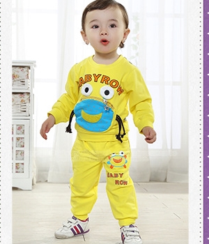 Kids BabyRow Suit Import KD4 Yellow