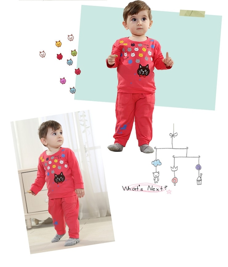 Kids BabyRow Suit Import KD6 Red