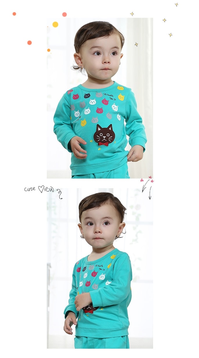 Kids BabyRow Suit Import KD7 Green