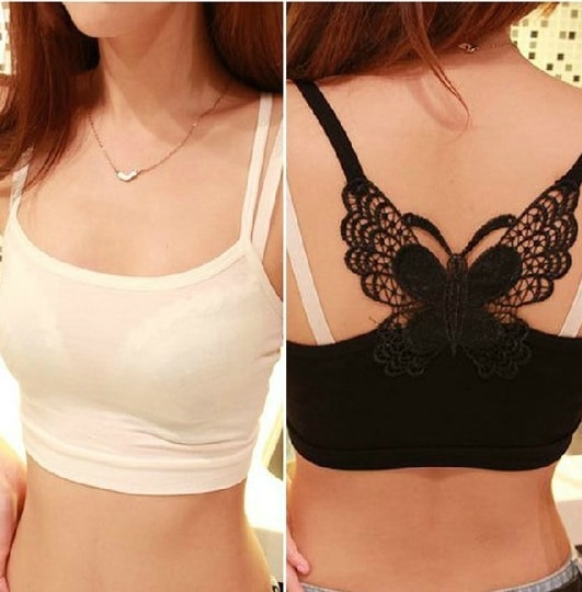 Camisole Butterfly LG109 Black