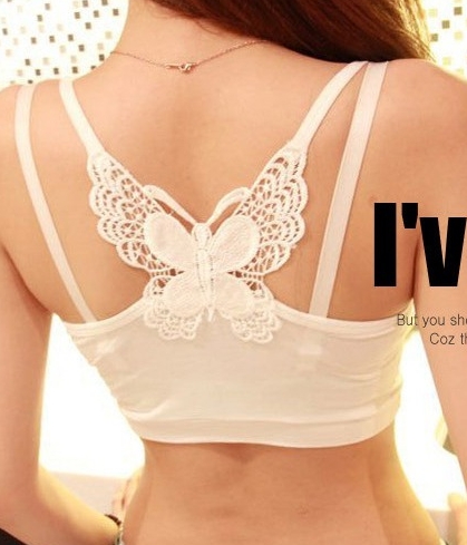 Camisole Butterfly LG111 White