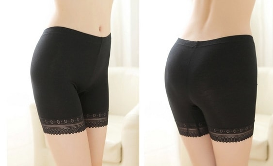 Premium Silk Underpants LG128 Black