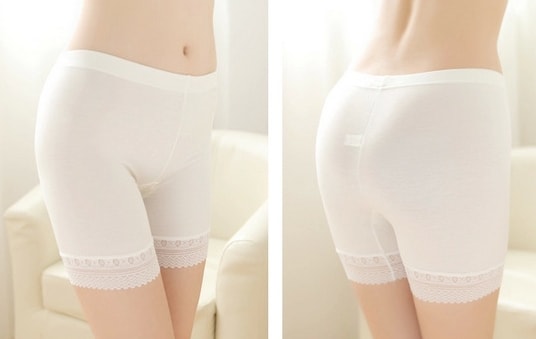 Premium Silk Underpants LG129 White