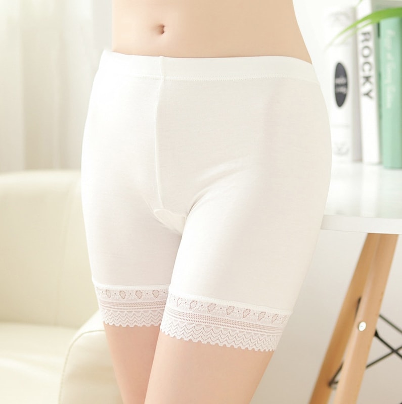 Premium Silk Underpants LG129 White