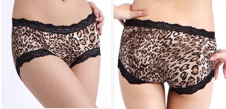 Underwear Import LG133 Beige Leopard