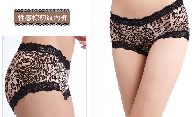 Underwear Import LG133 Beige Leopard