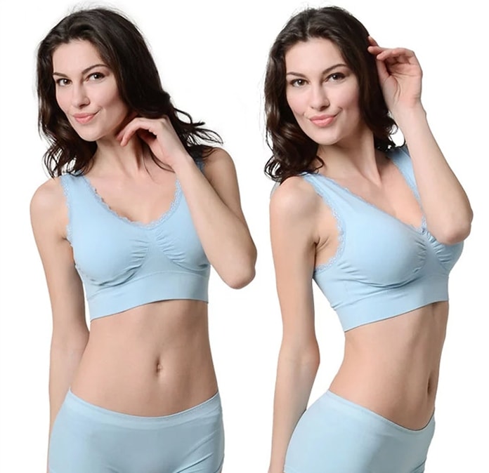 Sport Bra & Pants Import LG134 Sky Blue