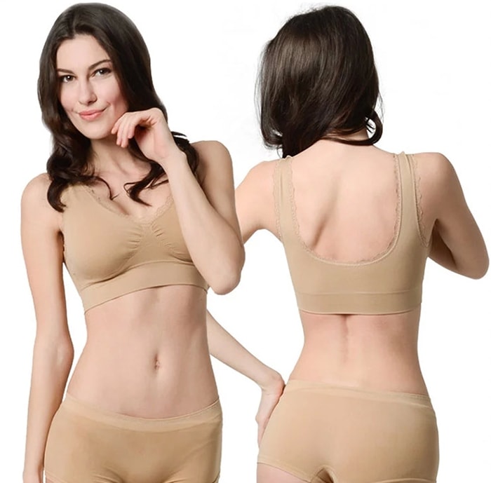 Sport Bra & Pants LG137 Beige