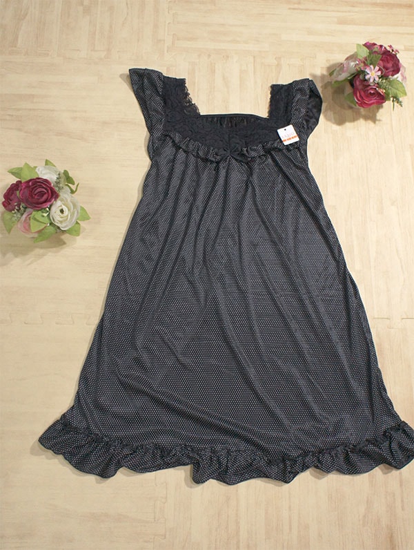 Silk Lingerie Import LG156 Black