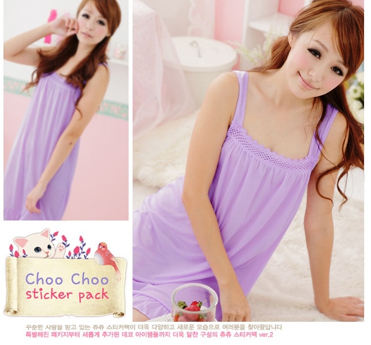 Lingerie Set Import LG161 Purple