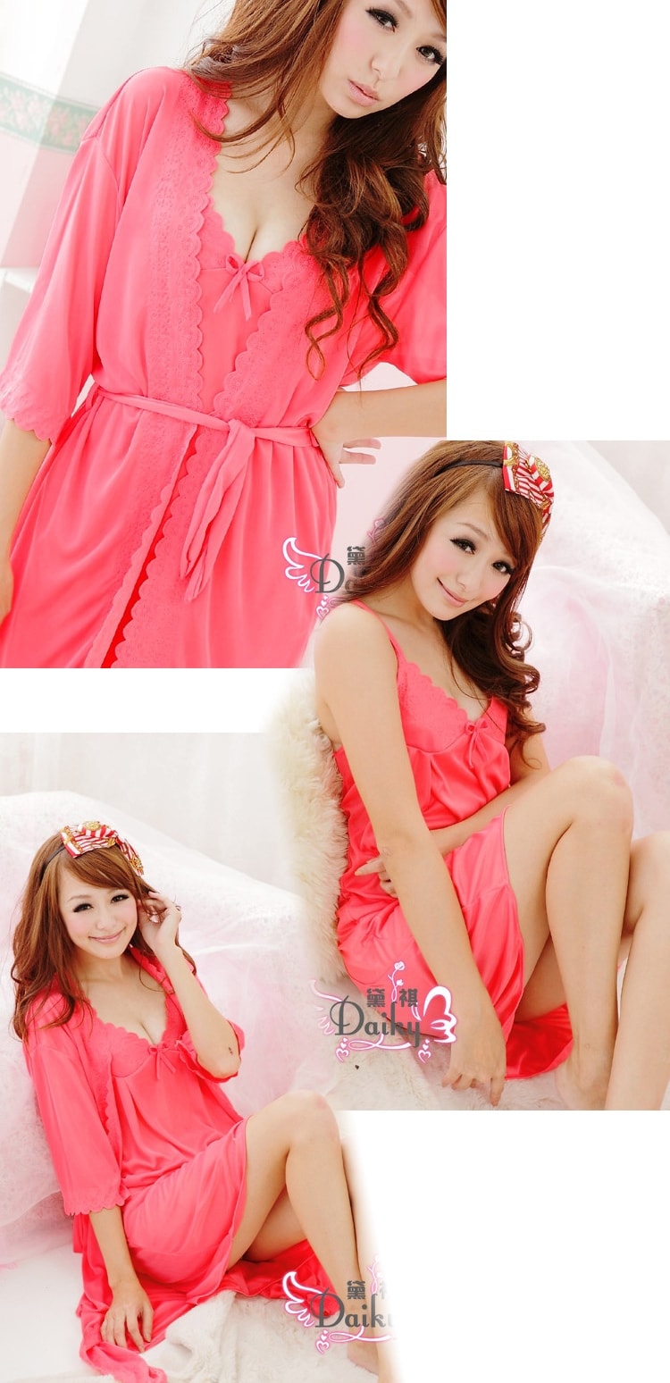 Lingerie Korea Set Import LG168 Pink