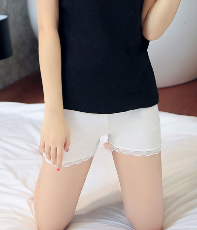 Ice Silk Short Underpants LG267 White