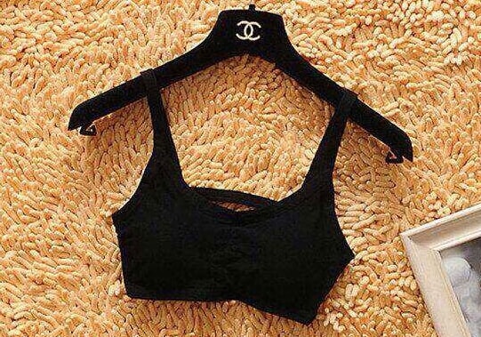 Fashion Sport Bra LG78 Black