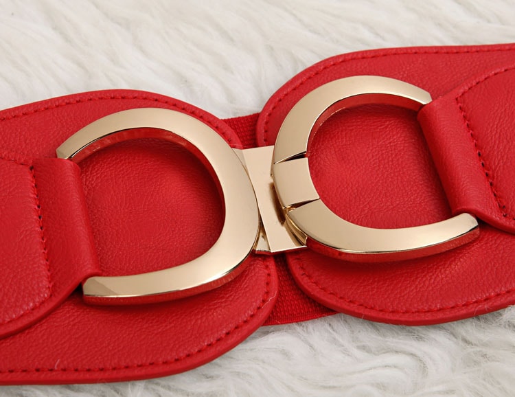 Fashion Belt LT48 Red