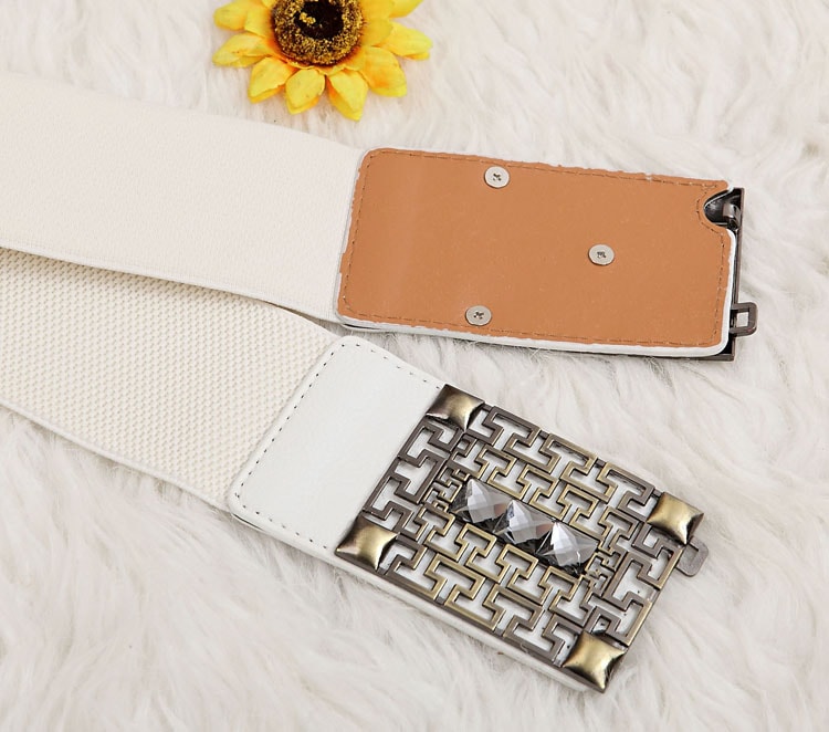 Fashion Belt LT55 White