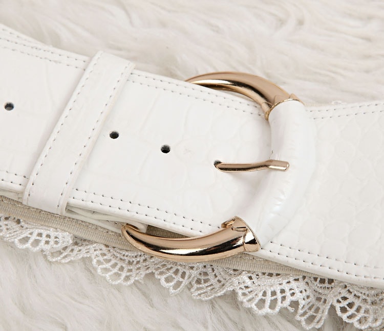 Fashion Belt LT58 White