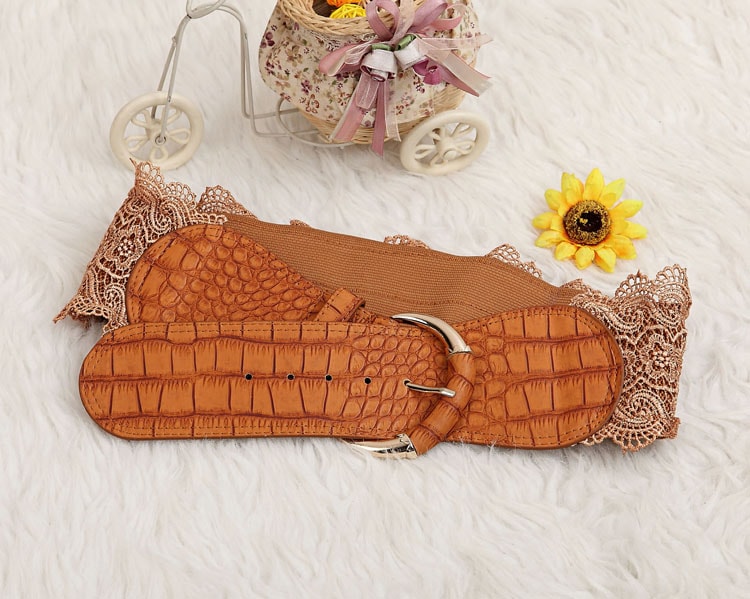 Fashion Belt LT62 Camel