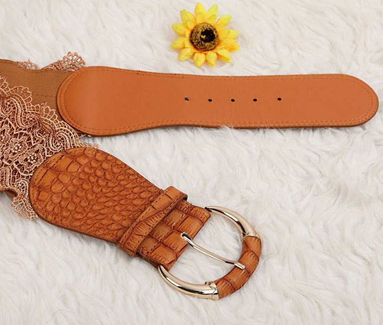 Fashion Belt LT62 Camel