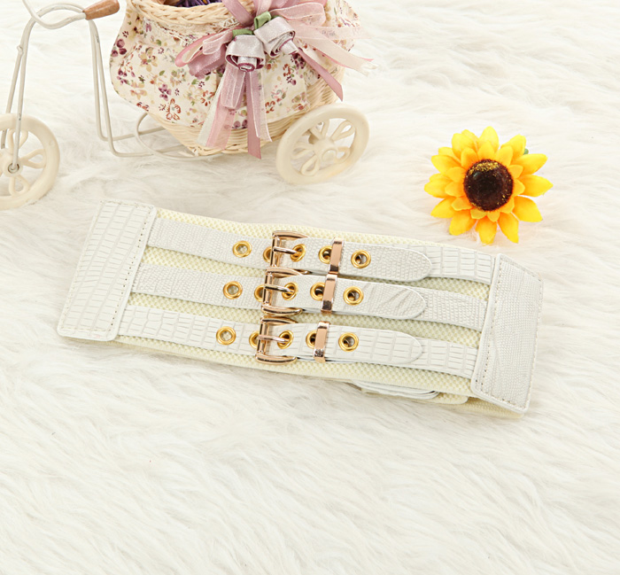 Fashion Belt LT63 White