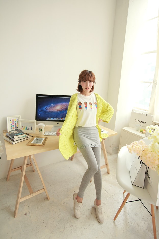 Legging Skirt PS408 Grey