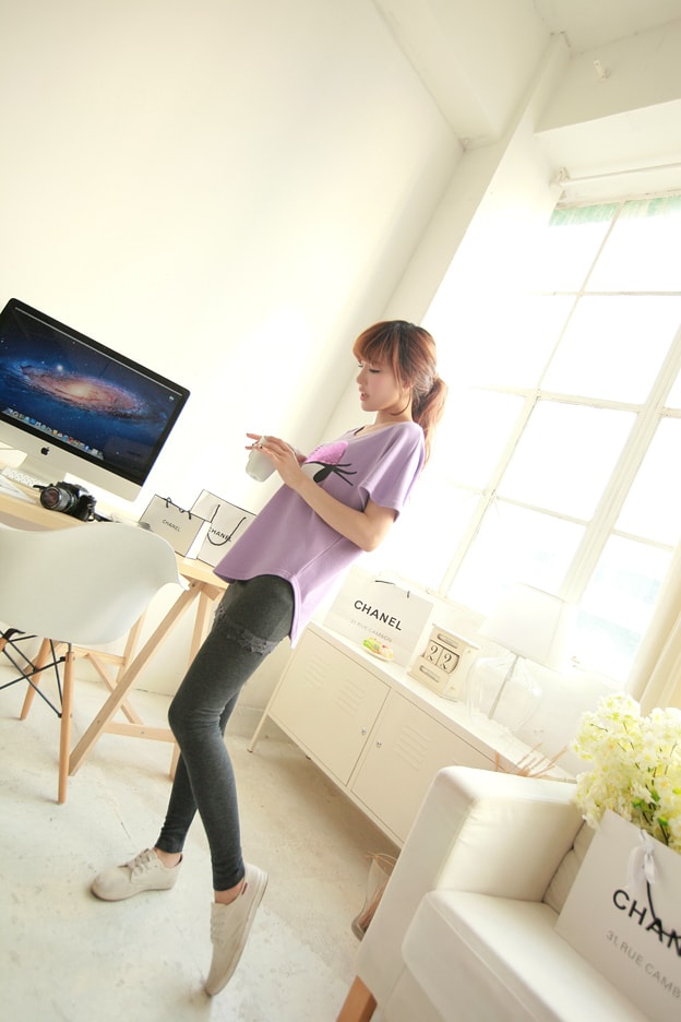 Legging Skirt PS410 Black