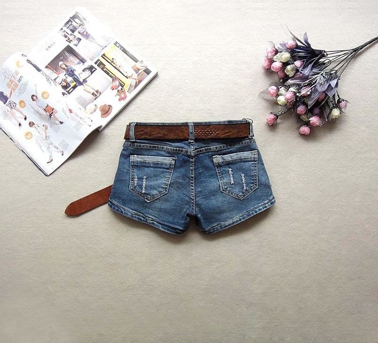 Jeans Short Pants PS443 Denim Blue