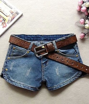 Jeans Short Pants PS443 Denim Blue