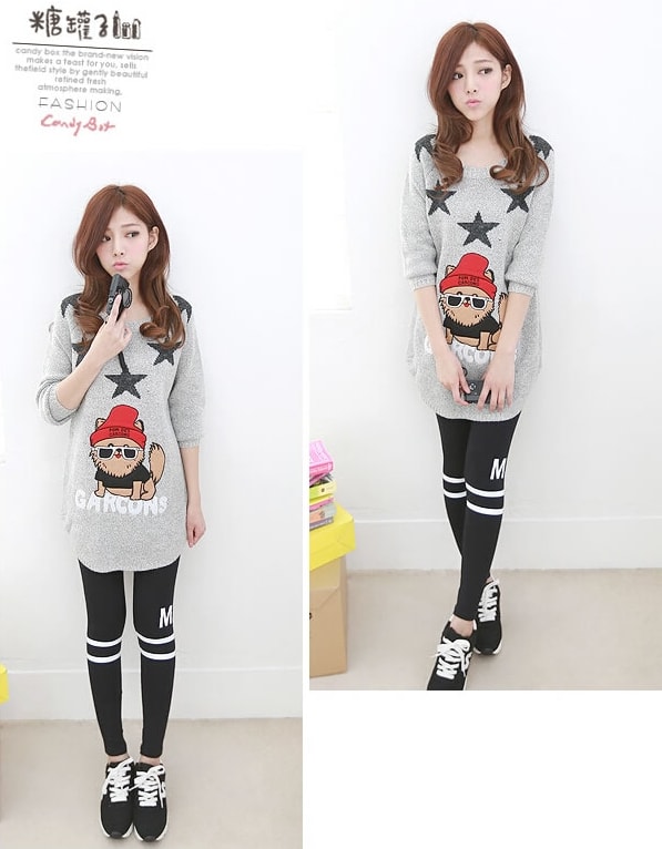 Legging Korea PS446 Black