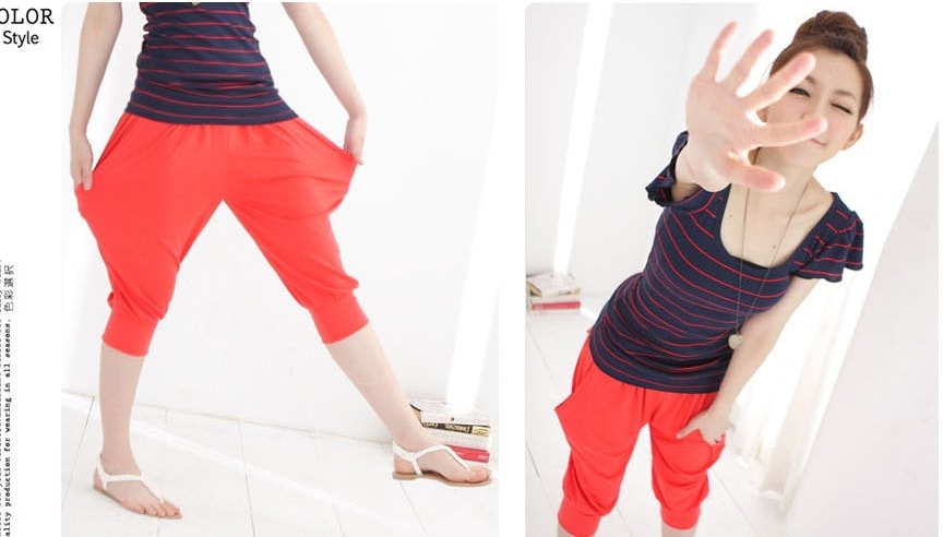 Harem Pants Import PS465 Orange