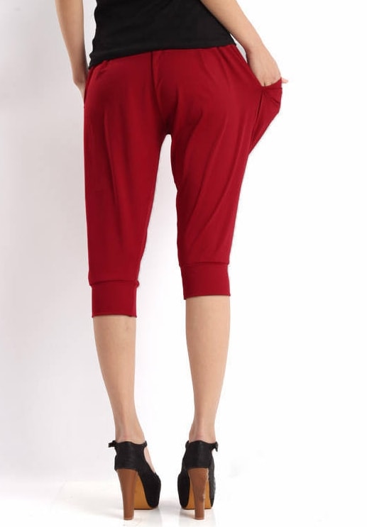 Harem Pants Korea PS472 Maroon