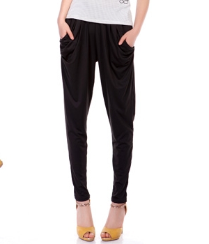 Harem Pants Import PS475 Black